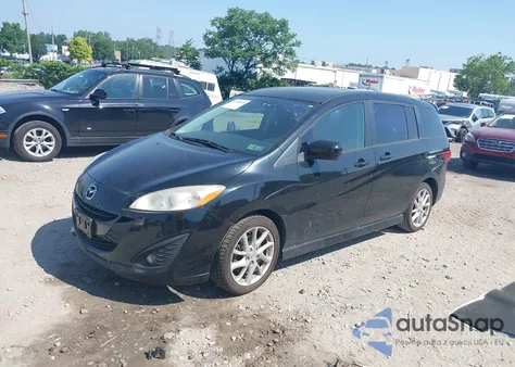 2012 Mazda Mazda5 Touring z USA, uszkodzony, nr VIN JM1CW2CL5C0111869